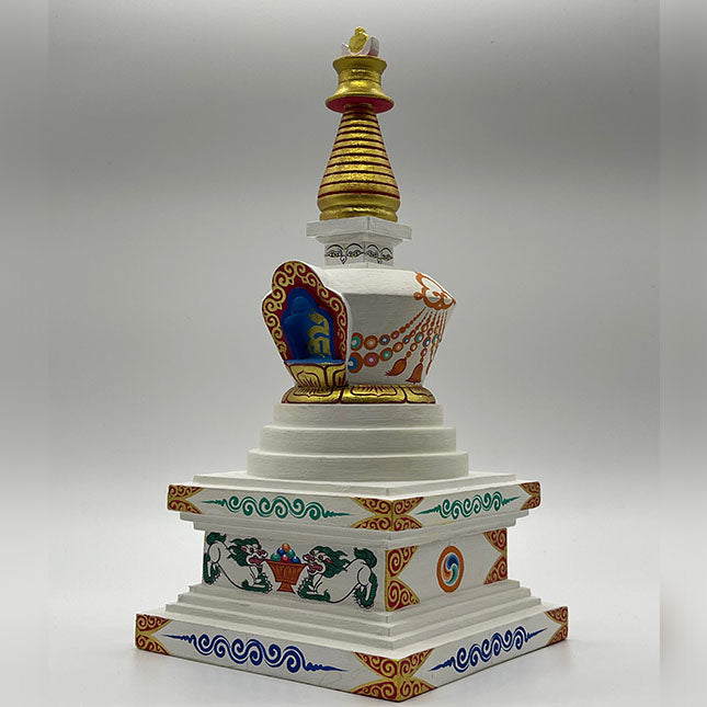 Wooden Stupa